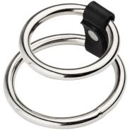 Spartacus Doppelter Penisring aus Metall