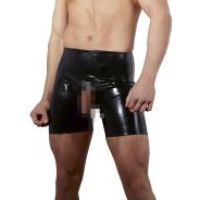 Late X Latex Showmaster Offene Boxershorts Herren