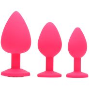 Frisky Pink Pleasure Analplug-Set