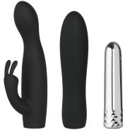 Sinful Double Trouble Wiederaufladbarer Rabbit und Massagestab Kugelvibrator-Set