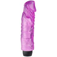 baseks Realistic Multispeed Purple Dildo Vibrator XL