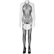 Sheer Fantasy Goodnight Kiss Body mit Strümpfen