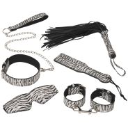 baseks Zebra Kinky Bondage Set 6-tlg