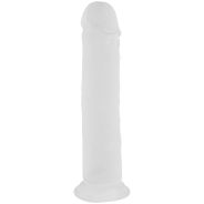 Willie City Realistischer Transparent-Mattierter Dildo mit Saugnapf 22 cm