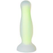 baseks Glow in the Dark Analdildo Medium Gelb