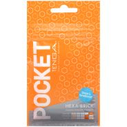 TENGA Pocket Hexa-Brick Masturbator