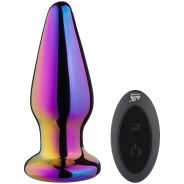 Dream Toys Glamour Glass Vibe Konischer Ferngesteuerter Analplug