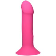 Squeeze-It Squeezable Vibrierender Pinker Dildo 17,5 cm