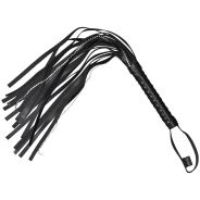 Sex & Mischief Whip Flogger mit Strasssteinen 60,5 cm.