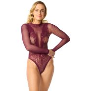 NORTIE Clover Schrittfreier Body Bordeaux