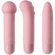 baseks Cute Lovers Wiederaufladbares Mini-Vibrator-Set