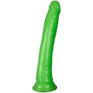 Realrock Glow in the Dark Slim Dildo mit Saugnapf 23 cm