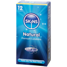 Skins Natural Normale Kondomer 12 stk  1