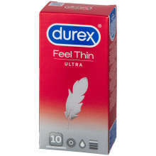 Durex Feel Ultra Thin Tynde Kondomer 10 stk Pack 90