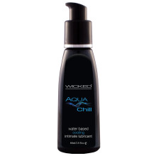 Wicked Aqua Chill Gleitgel auf Wasserbasis 60 ml  1