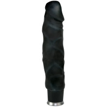 Nature Skin Big Vibe Schwarzer Dildo Vibrator 23,5 cm  1