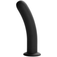 Sinful Slender Black Silikondildo Extra Groß mit Saugnapf   1