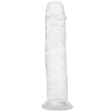 Willie City Realistisk Klar Dildo med Sugekop 22 cm  1