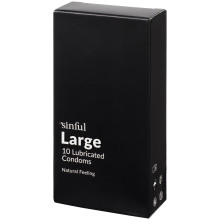 Sinful Large Kondome 10 Stk.  1