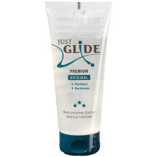 Just Glide Premium Original Gleitgel auf Wasserbasis mit Hyaluronsäure 200 ml  1