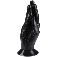 Mister B All Black Otto Fisting Dildo mit Saugnapf 20 cm  1