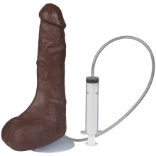 Doc Johnson Bust It Realistischer Spritzdildo Chocolate  1