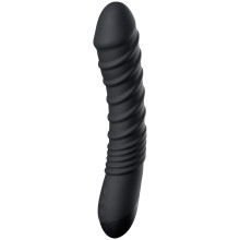 obaie Deluxe Wiederaufladbarer Gerippter Dildo-Vibrator  1