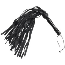 Mister B Impact Leder Flogger mit Holzgriff  1