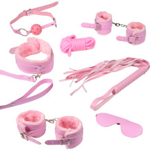 baseks Pink Fluffy Bondage Anfänger Set  2