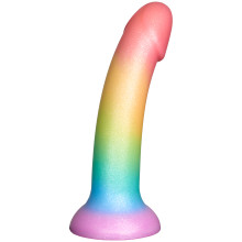 baseks Bunter Silikon Dildo 18 cm  1