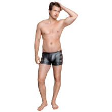 NEK Schwarze Boxershorts mit Reißverschluss  1