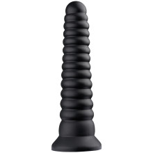 Hismith Black KlicLok gerippter Turmdildo  1