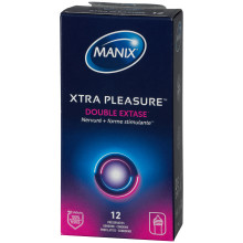 Manix Xtra Pleasure Double Extase Kondome 12 Stk  1