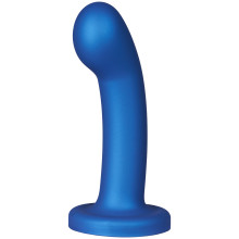 baseks G-Punkt Dildo in Metallic Blau 14,1 cm  1