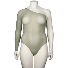 NORTIE Araceae One Sleeve Body Plus Size