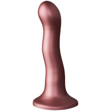 Ouch! Ultra Soft Curvy G-Punkt Dildo aus Silikon 17 cm  1