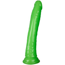 Realrock Glow in the Dark Slim Dildo mit Saugnapf 23 cm  1