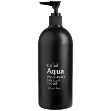 Sinful Aqua Gleitmittel auf Wasserbasis 500 ml  1