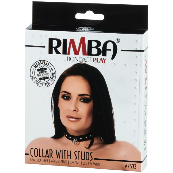 Rimba verstellbares Lederhalsband 