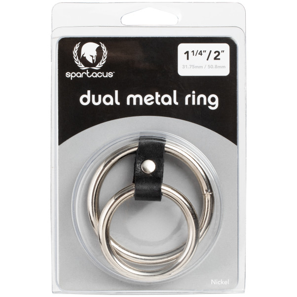 Spartacus Doppelter Penisring aus Metall