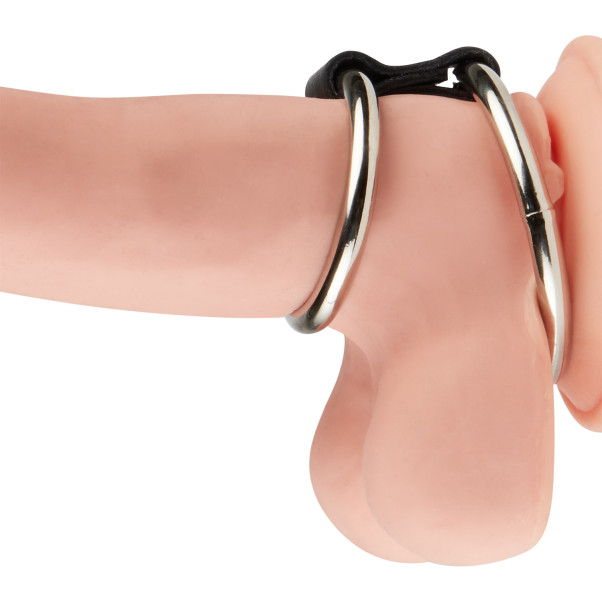 Spartacus Doppelter Penisring aus Metall