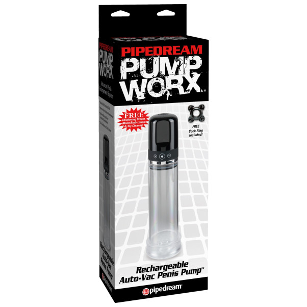 Pump Worx Wiederaufladbare Auto-Vac-Penispumpe