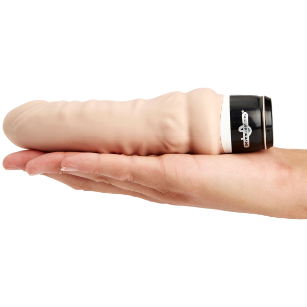 Sevencreations Klassischer Silikon-Dildo-Vibrator Klein