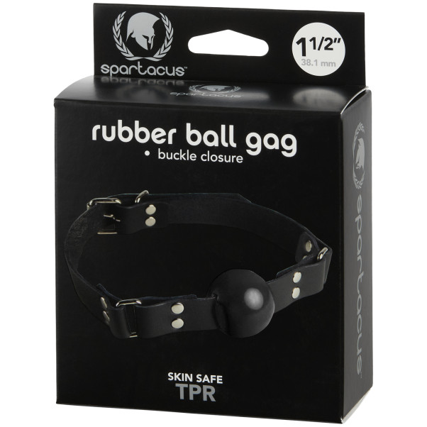 Spartacus Handgefertigter Leder-Ballknebel