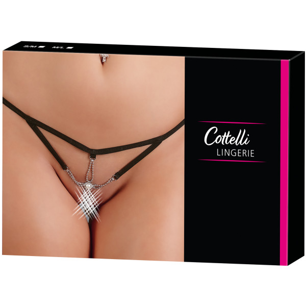 Cottelli G-String mit Perlenschmuck