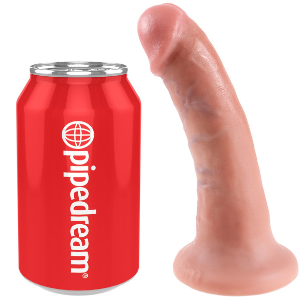 King Cock Realistischer Dildo 15 cm mit Saugnapf