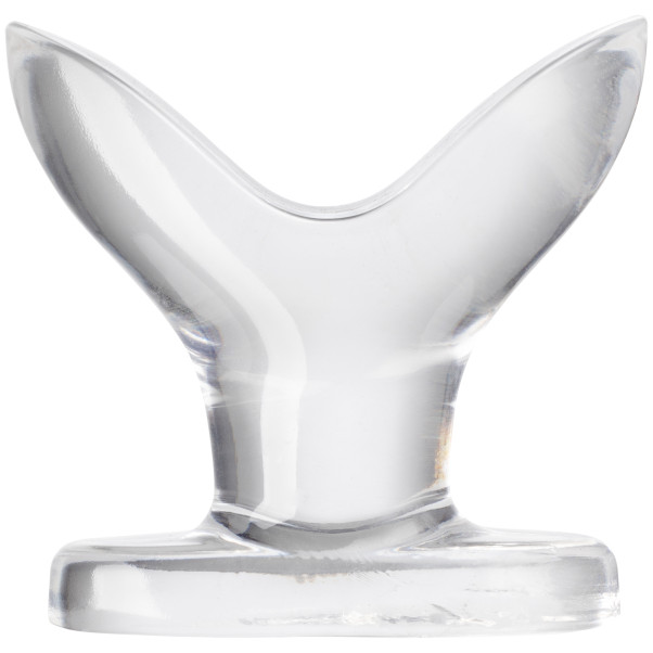 Master Series Anchored Analplug Transparent