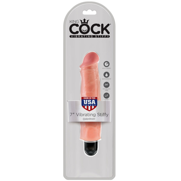 King Cock Stiffy Dildo-Vibrator 18 cm