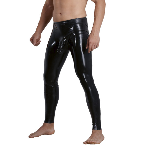 Late X Latexhose mit Penis-Sleeve Herren