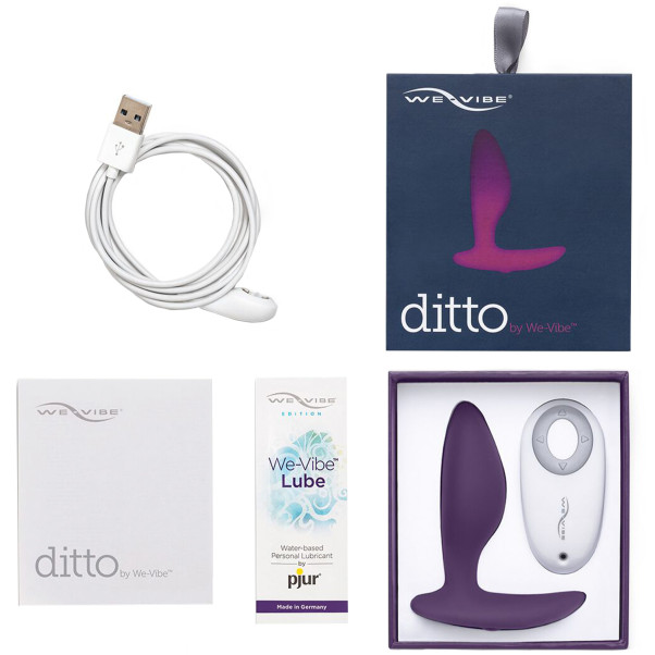 We-Vibe Ditto Vibrierender Analplug mit Fernbedienung und App